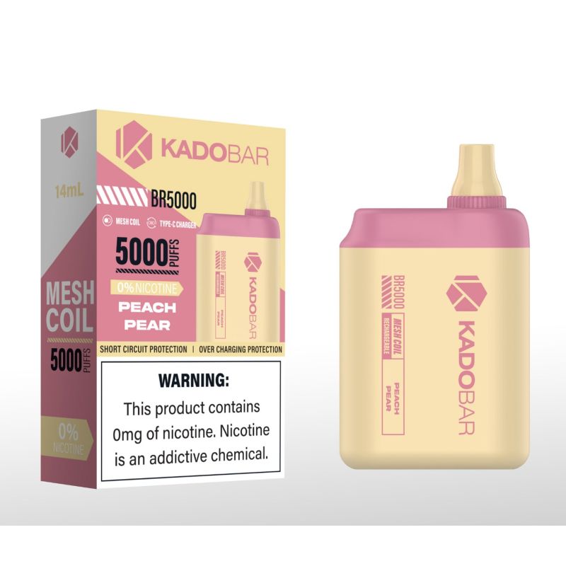 Kado Bar BR5000 Disposable ZERO NICOTINE VAPESATL.COM Kado Bar BR5000 Disposable ZERO NICOTINE VAPESATL.COM