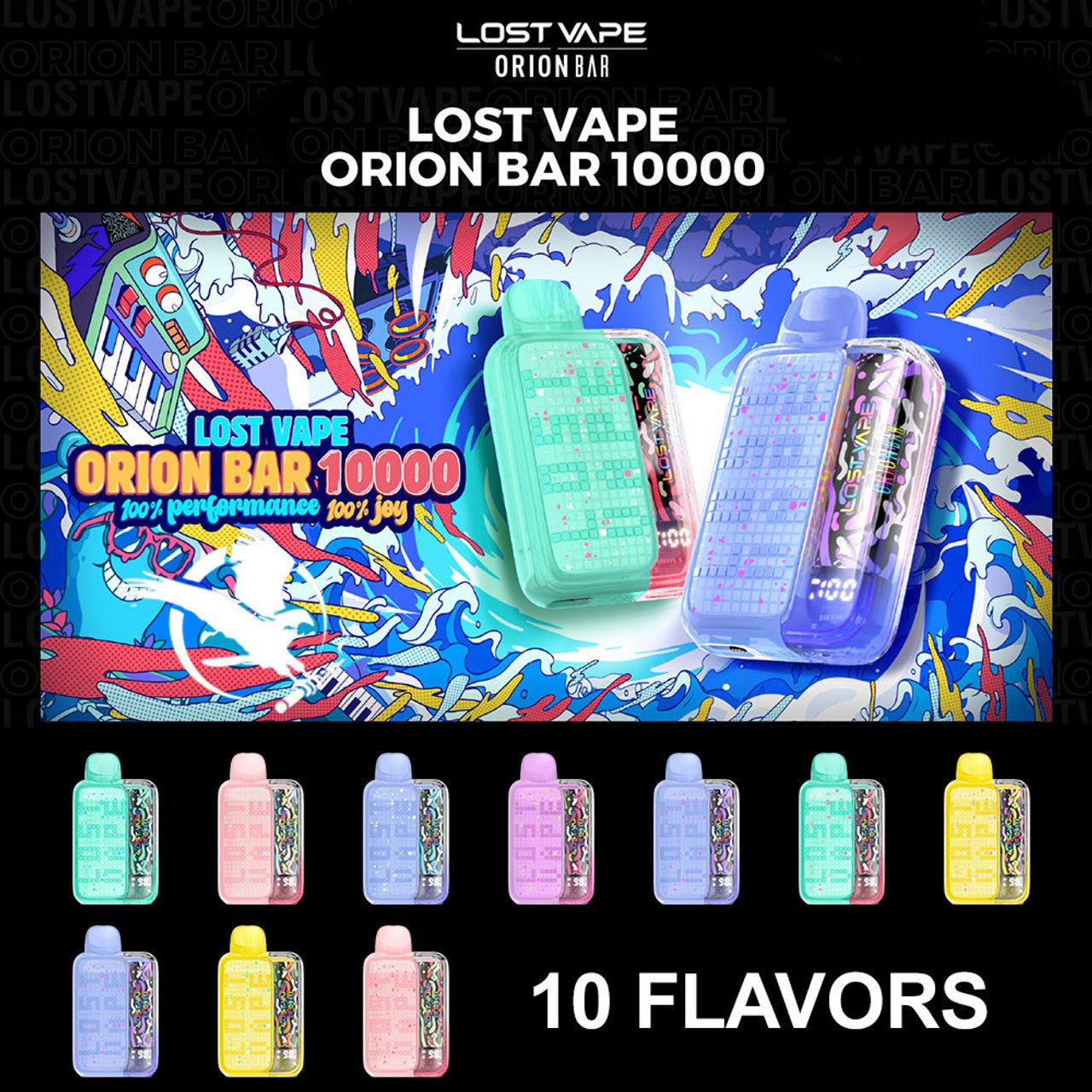 Lost Vape Orion Bar 10000 Disposable $10.95 VAPESATL.COM Lost Vape Orion Bar 10000 Disposable $10.95 VAPESATL.COM
