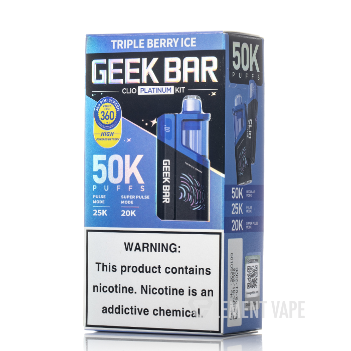 Geek Bar Clio Platinum 50K Disposable Vape Kit – VAPESATL.COM
