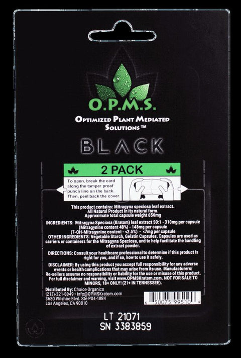 OPMS BLACK Botanical Extract