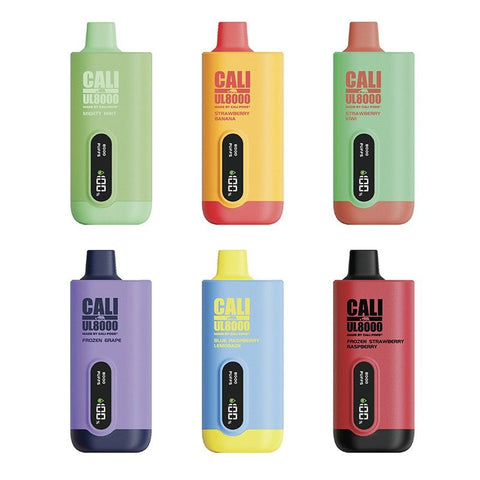 Cali UL8000 18ML 8000 Puffs $10.95 VAPESATL.COM Cali UL8000 18ML 8000 Puffs $10.95 VAPESATL.COM