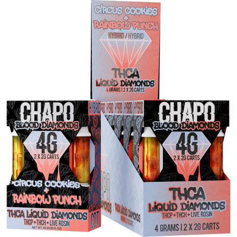 CHAPO Blood Diamonds 4GM(2+2) Duo Carts