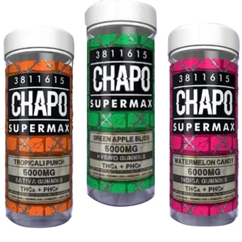 Chapo by Extrax Supermax 5000mg Gummies  - 25CT