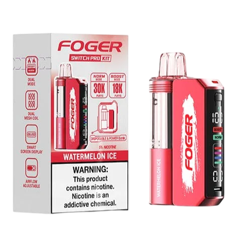 Foger Switch Pro Kit Disposable Vape from $17.95 VAPESATL.COM Foger Switch Pro Kit Disposable Vape from $17.95 VAPESATL.COM