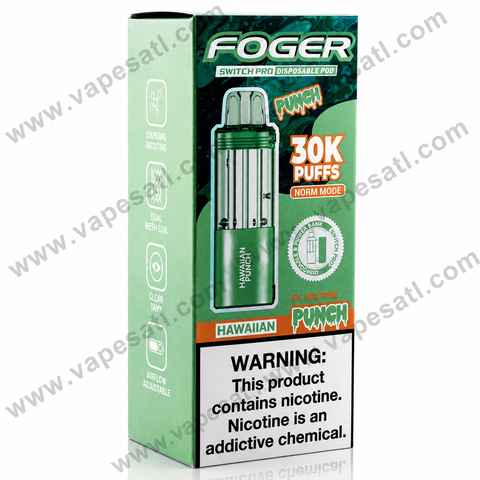 Foger Switch Pro Punch Flavor Pods | 30K Puffs