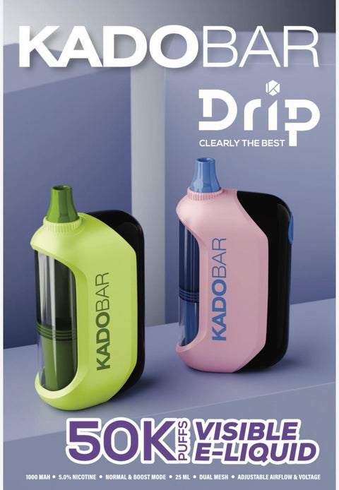 Kado Bar Drip 5% 50k Puffs Disposable