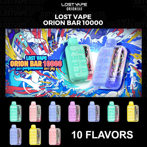 Lost Vape Orion Bar 10000 Disposable $10.95 VAPESATL.COM Lost Vape Orion Bar 10000 Disposable $10.95 VAPESATL.COM