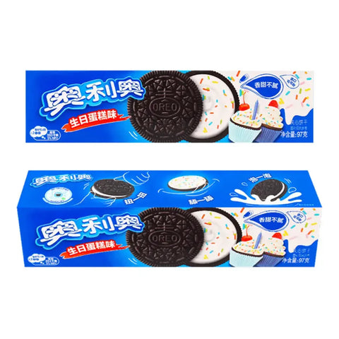 Oreo Cookies Birthday Cake Flavor