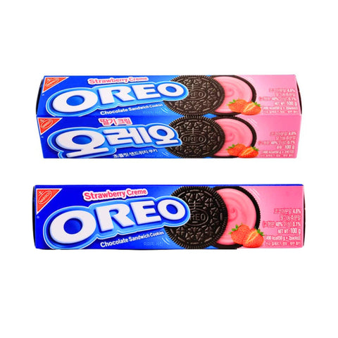 Oreo Cookies Strawberry Cream Flavor