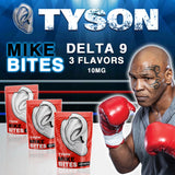 TYSON 2.0 Delta 9 Mike Bites Gummies - Pouch of 20
