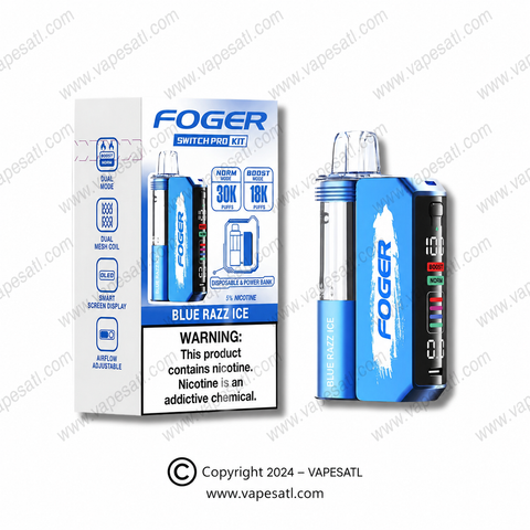 Foger Kit Switch Pro Disposable Vape Kit From $17.95