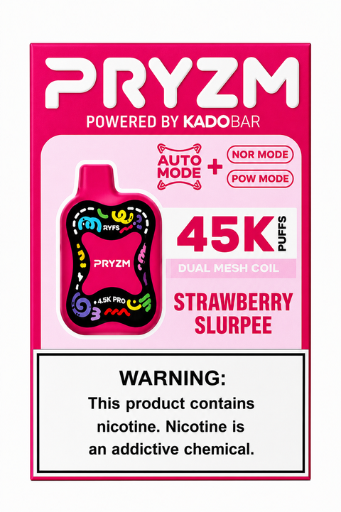 PRYZM POWERED BY KADO BAR 45K PUFFS $21.95