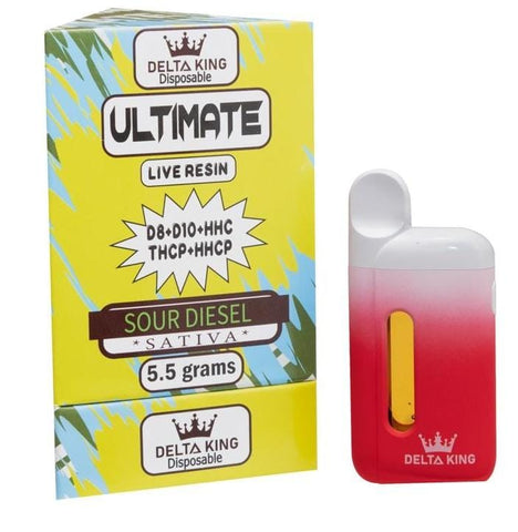 DELTA KING ULTIMATE LIVE RESIN 5.5 GM DISPOSABLE