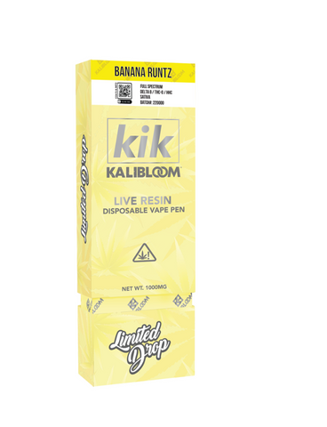 KALIBLOOM KIK Limited Drop Live Resin Disposable