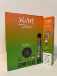 R&M TWIST PLUS 2 IN 1 3200 PUFFS - NO RETURNS NO REPLACEMENTS